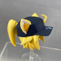 1700 -Mysterious Neko X's Ponytail with Cat Ears, Baseball Hat, & Tail