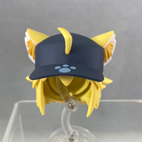 1700 -Mysterious Neko X's Ponytail with Cat Ears, Baseball Hat, & Tail