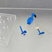 1724 -Deuce Spade's Blue Flamingo & Stand