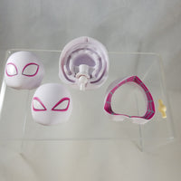 1228-DX -Spider-Gwen's Spider-Verse Hood with 2 Spider Faceplates