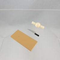 Playset 5B -Wagnaria Restaurant (Working) Set B Cutting Board & Chef's Knife