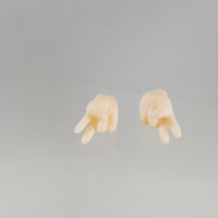 Chibi-Arts -Hanasaki Tsubomi's Peace Sign Hands