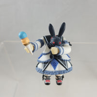 264 -Renne's Gothic Dress Body Holding Ice Cream Cone and Holding Bunny