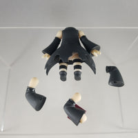 191 -Darkness' Gothic Dress with Book (Option 1)