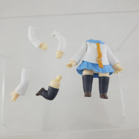 421 -Chitoge's School Uniform with Posing Arms and Hands Behind Back