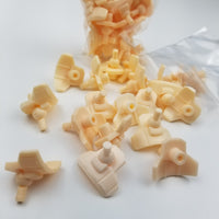 Neck joints (post 300) assorted bulk bag (20)