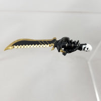 145 -Black Gold Saw's, King Saw, with Skeletal Hand