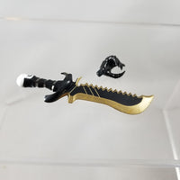 145 -Black Gold Saw's, King Saw, with Skeletal Hand