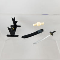 Playset #2B: Japanese Life - Katana with Scabbard & Stand