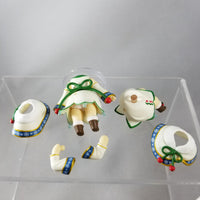 493 -Miku Snow Bell Outfit Sitting & Standing