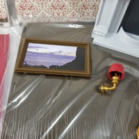 Playset European Room B: Diorama with Door