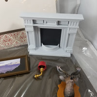 Playset European Room B: Diorama with Door