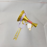 337-2 -Irine's Blowing a Trumpet Faceplate & Horn