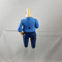 Nendoroid More: Dress Up Suits 02 - Male Blue Shirt with Almond Milk & Cinnamon Hands