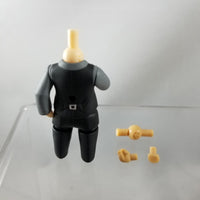 Nendoroid More: Dress Up Suits 02 - Male Black Vest Suit with Cream & Cinnamon Hands