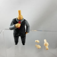 Nendoroid More: Dress Up Suits 02 - Male Black Vest Suit with Cream & Cinnamon Hands