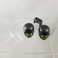 128 -Dead Master's Skulls Set of 2 with Support Stand Pieces
