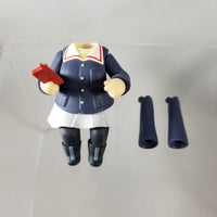 434 *-Saori's Seated School Uniform Holding Phone