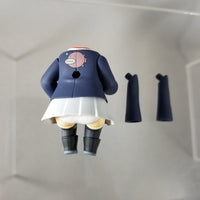 434 *-Saori's Seated School Uniform Holding Phone