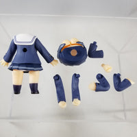 704 -Megumi Kato's School Uniform Standing and Squatting (Option 1)