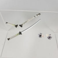 827 -Juzumaru's Sword, Drawn & Sheathed with Gloved Hands