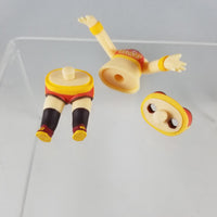 215 -Cheerful Vers. Saber's Cheerleading Outfit Standing & Sitting