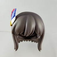 437 -Shimada's Hair with Feather Decoration