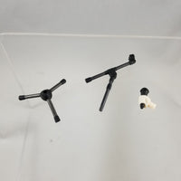1104 -Yukina's Microphone with Brushed Metal Stand