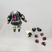 1111 -Ichi's School Uniform with High Heeled Armored Boots