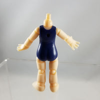 Cu-poche Extra -Girl's School Swimsuit Body (Blue)