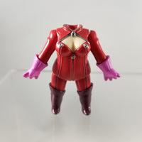 1143 -Ann Takamaki's Skin-Tight Leather Body-Suit