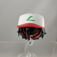 800 -Ash's Hair & Hat with Alternate Bang Piece