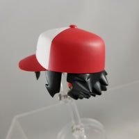 800 -Ash's Hair & Hat with Alternate Bang Piece
