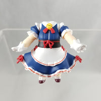 627 -Clarion's Maid Uniform with Doll-Like "Joints" & 2 Brooches for the Throat