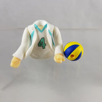 699 -Iwaizumi's Volleyball Uniform Upper Half with Jacket & Volleyball