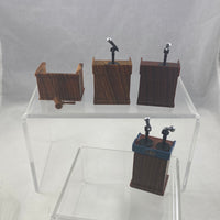 Gashapon -Mini Court & Press Conference Podium 2 (Pick one)