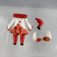857 -Japanese Crested Ibis' Dress With Fluffy Tail