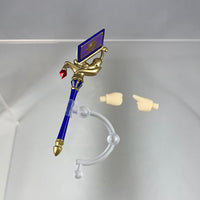 1480 -Karyl's Chaos Grimoire Book on Sceptre (Holder & Stand)