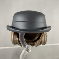 1270 -Alex's Bowler Hat with Hair