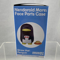 Nendoroid More: Face Parts Case -Penguin (Black, Straw Hat Ver.)