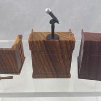 Gashapon -Mini Court & Press Conference Podium 2 (Pick one)