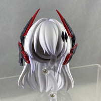 1519 -Lucia: Crimson Abyss' Hair with Headphones