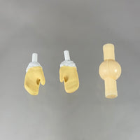 Nendoroid/Figma Bonus Item Scarf -Cream Yellow Figma Mittens