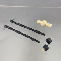 1520 -Black Widow: Black Widow Pair of Hooked Batons