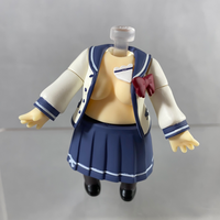 1318 -Sumireko's School Uniform with Opened Top