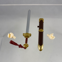 1246 -Lin's Yue Maiden Sword with Sheath and Stand