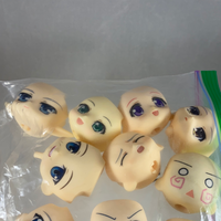 BARGAIN BITS- 10 Poor Quality Nendoroid Faceplates LOT #7