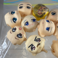BARGAIN BITS- 10 Poor Quality Nendoroid Faceplates LOT #10