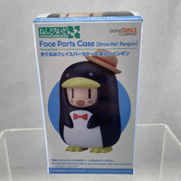 Nendoroid More: Face Parts Case -Penguin (Black, Straw Hat Ver.)