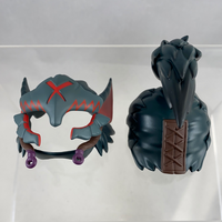 1284 -Hunter Female Nargacuga Alpha Armor's Ponytail Style Helmet